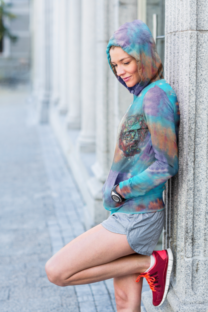 Micro-Doze Smurf Cloud Zip-Hoodie