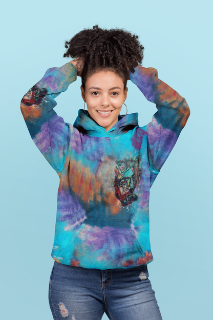 Micro-Doze Smurf Cloud Zip-Hoodie