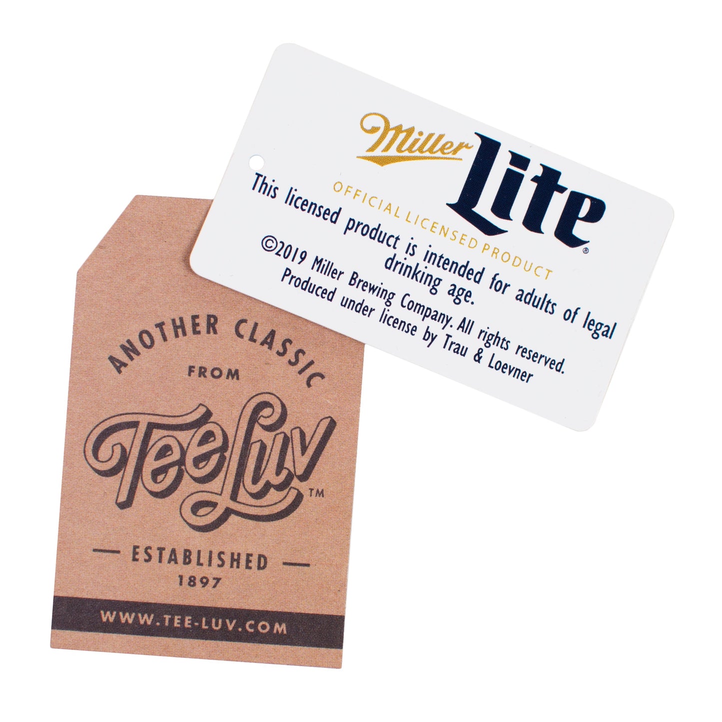 Miller Lite Beer Long Sleeve T-Shirt - White