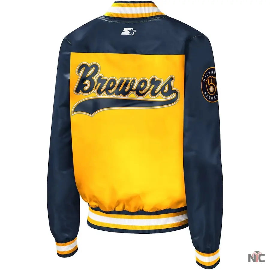 Milwaukee Brewers The Legend Satin Jacket