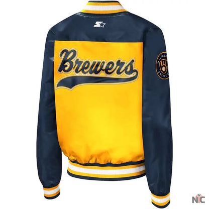 Milwaukee Brewers The Legend Satin Jacket
