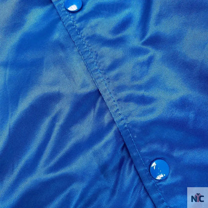 Minnesota Timberwolves 90’s Blue Satin Jacket
