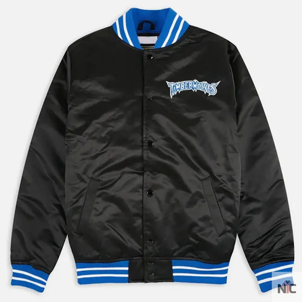 Minnesota Timberwolves Heavyweight Satin Jacket