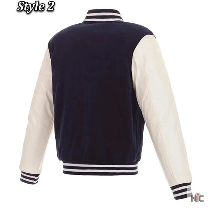 Minnesota Timberwolves Varsity Wool & Leather Jacket