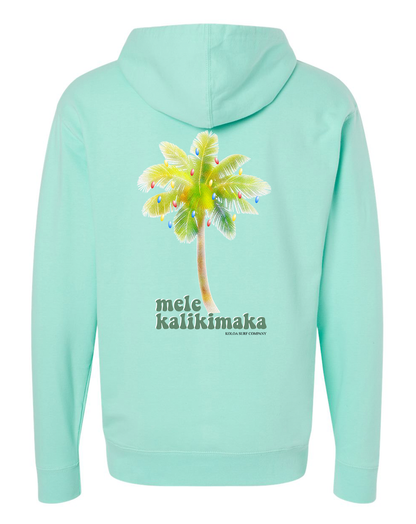 Koloa Christmas Palm Hoodie