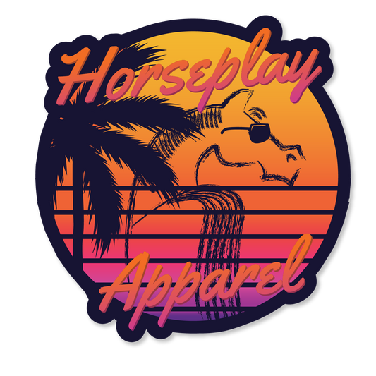 Miramar Sunset Sticker