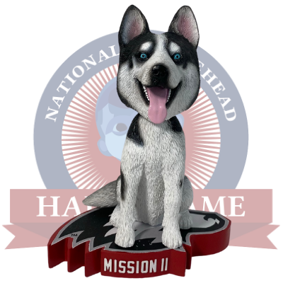 Mission II Northern Illinois Huskies Live Husky Bobblehead