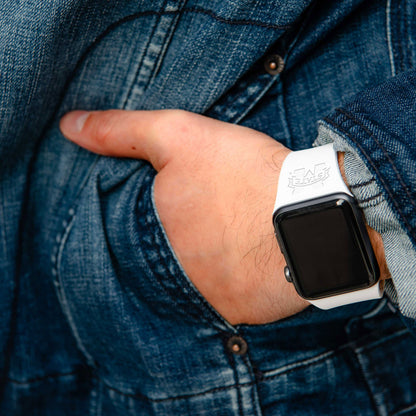 Mississippi State Bulldogs Engraved Apple Watch Band