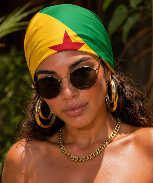 French Guiana Flag Bandana