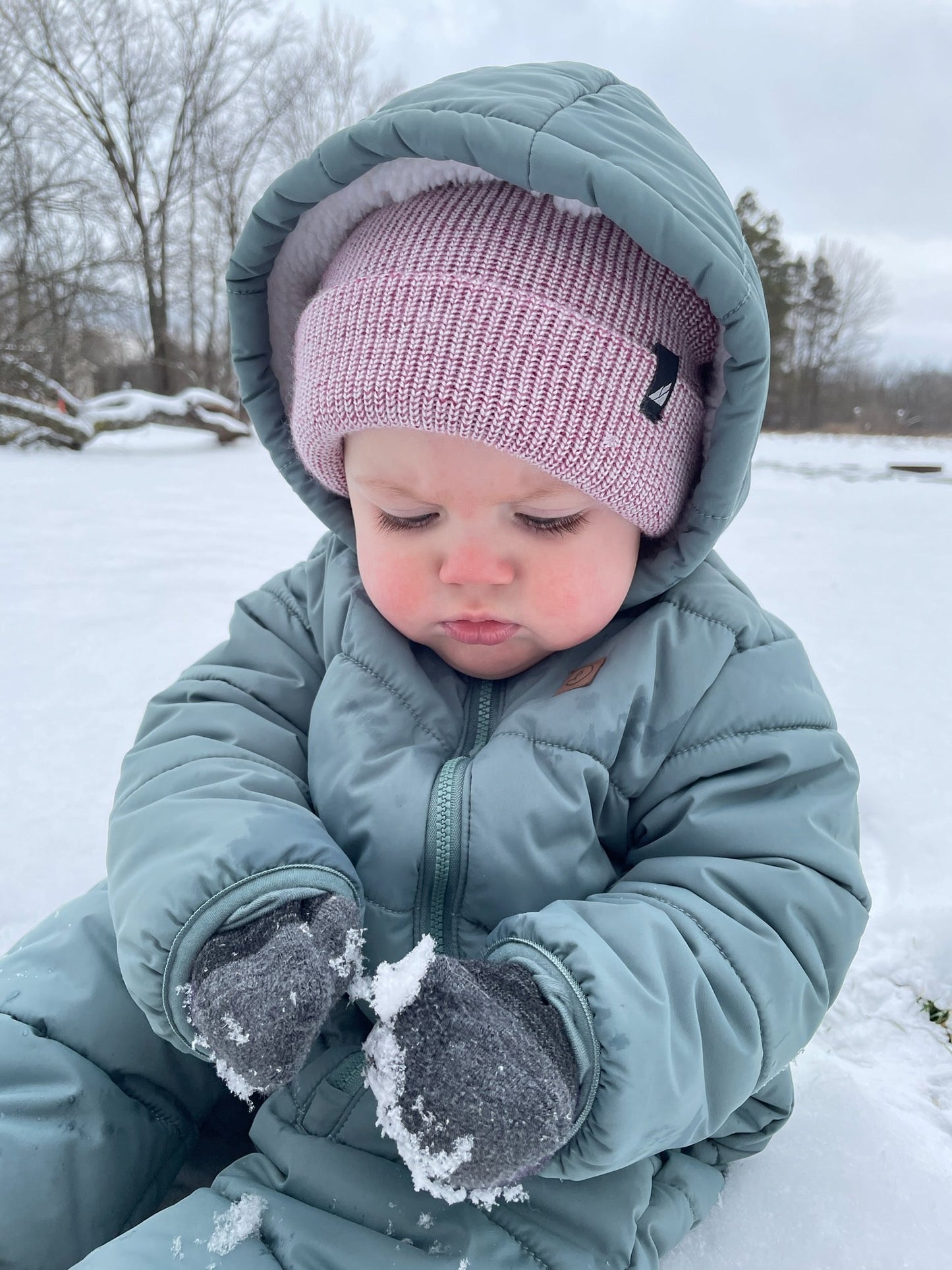 Infant Acrylic Cuff Hat