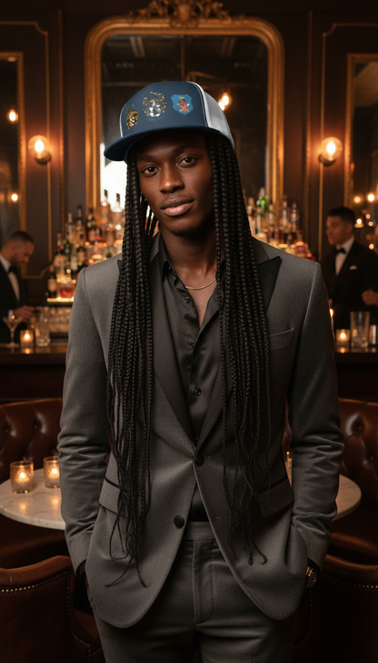 Mor Luv Yuropa Family Crest Trucker Cap