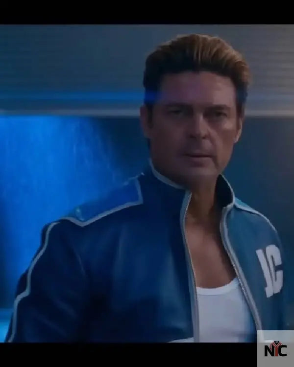 Mortal Kombat II Karl Urban Blue Jacket