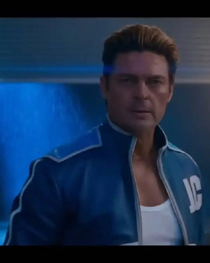 Mortal Kombat II Karl Urban Blue Jacket