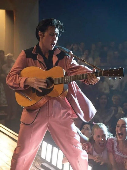Movie Elvis Austin Butler Pink Suit