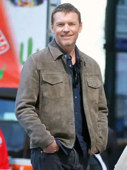 Movie Relay Sam Worthington Leather Jacket