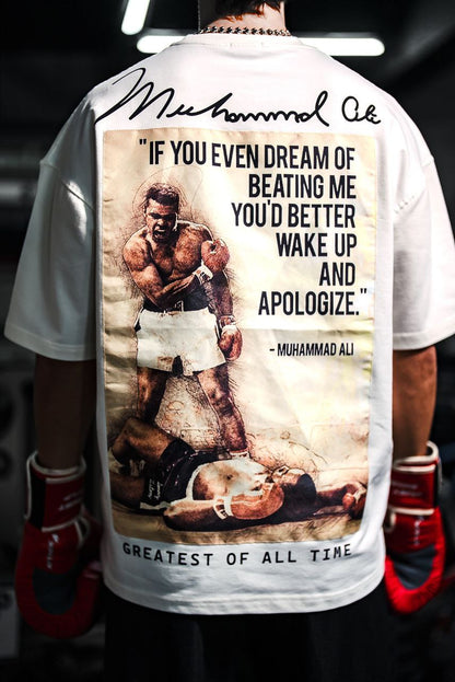 Muhammad Ali Graphic Cotton T-Shirt – Greatest of All Time