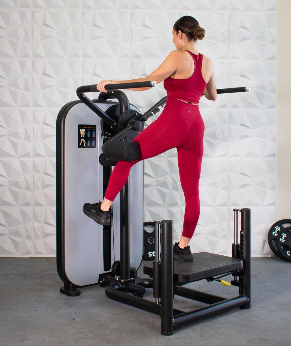 Vogue Selectorized Multi-Hip Machine | Muscle D Fitness Glute Trainer