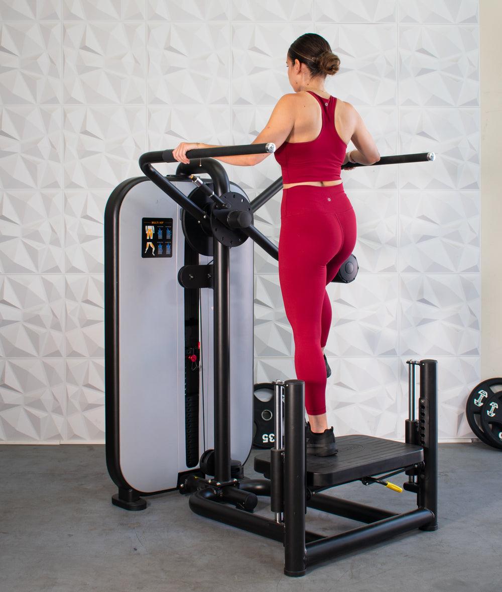 Vogue Selectorized Multi-Hip Machine | Muscle D Fitness Glute Trainer