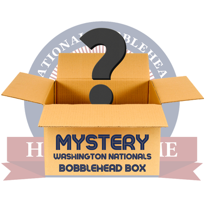 Washington Nationals Mystery Bobblehead Box