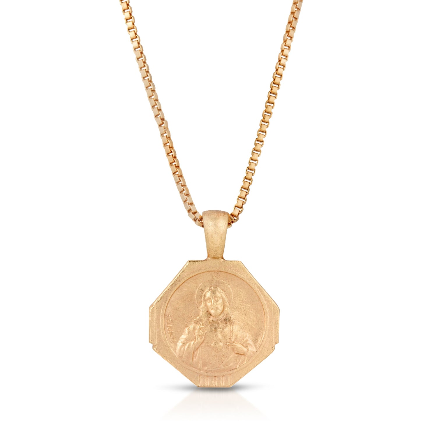 Sofia Pendant Necklace in Seafoam