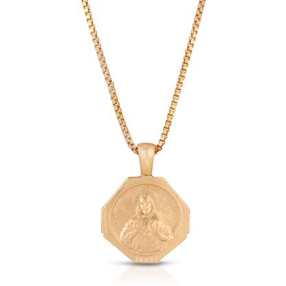 Sofia Pendant Necklace in Seafoam