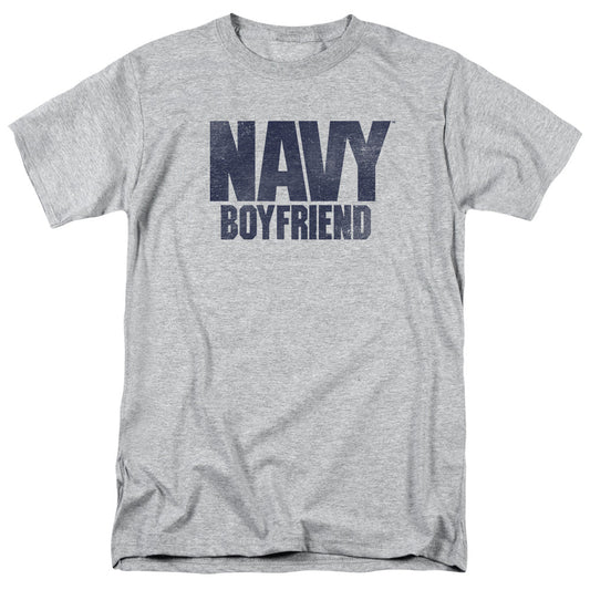 Navy Boyfriend Mens T Shirt Athletic Heather Officially Licensed