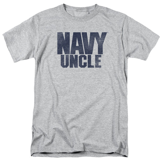 Navy Uncle Mens T Shirt Athletic Heather Officially Licensed