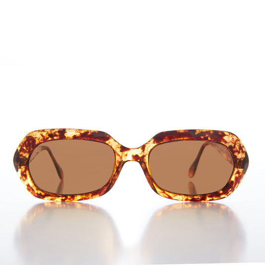 Hexagon Mod Vintage Sunglasses - Nadine
