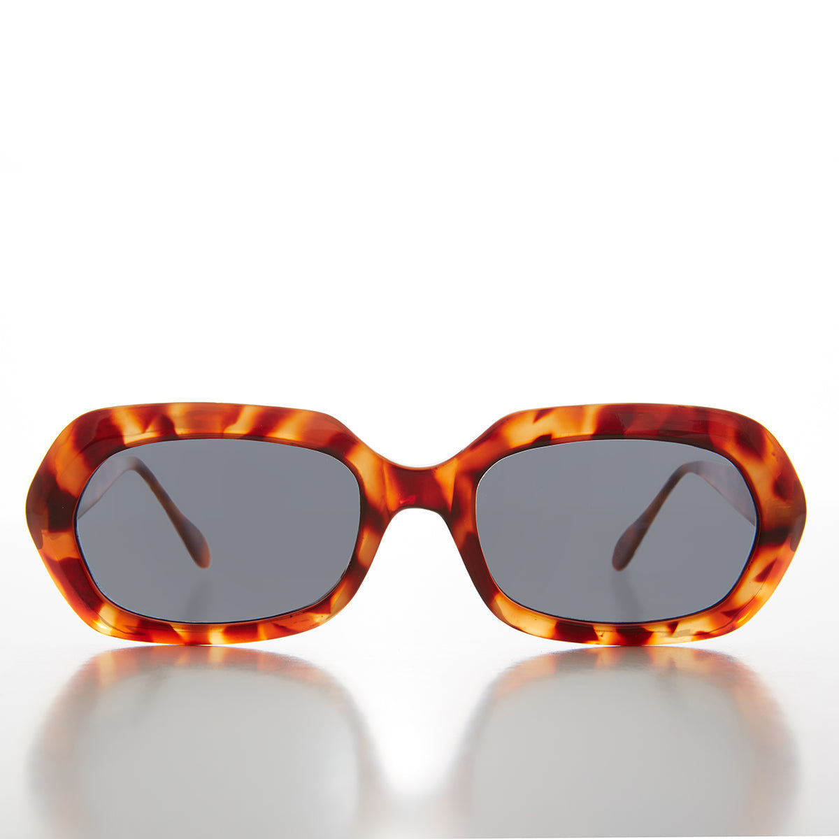 Hexagon Mod Vintage Sunglasses - Nadine