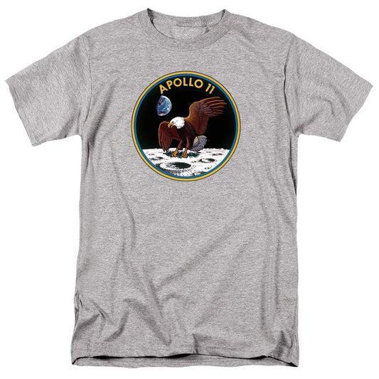 Nasa Apollo 11 Mens T Shirt Athletic Heather Officially Licensed