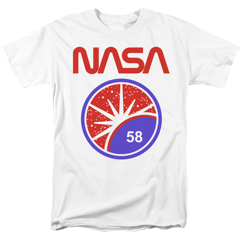 Nasa Stars Mens T Shirt White Officially Licensed