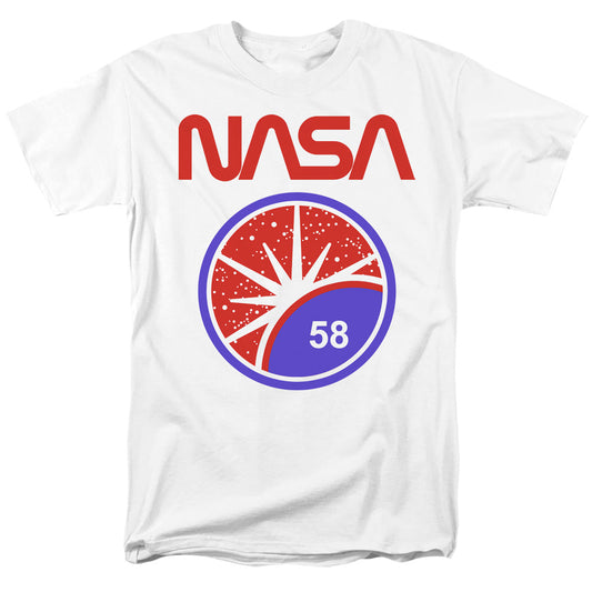 Nasa Stars Mens T Shirt White Officially Licensed