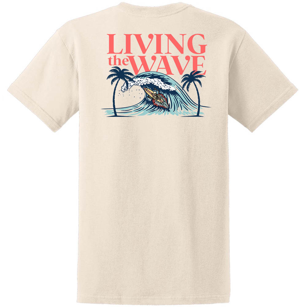 Koloa Living The Wave Skeleton Heavyweight T-Shirt