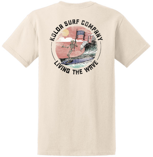 Koloa American Skeleton Heavyweight T-Shirt