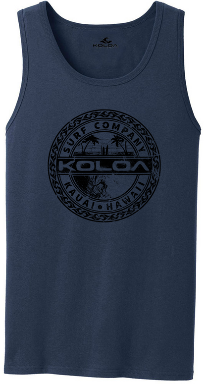 Koloa Palm & Waves Tank Top