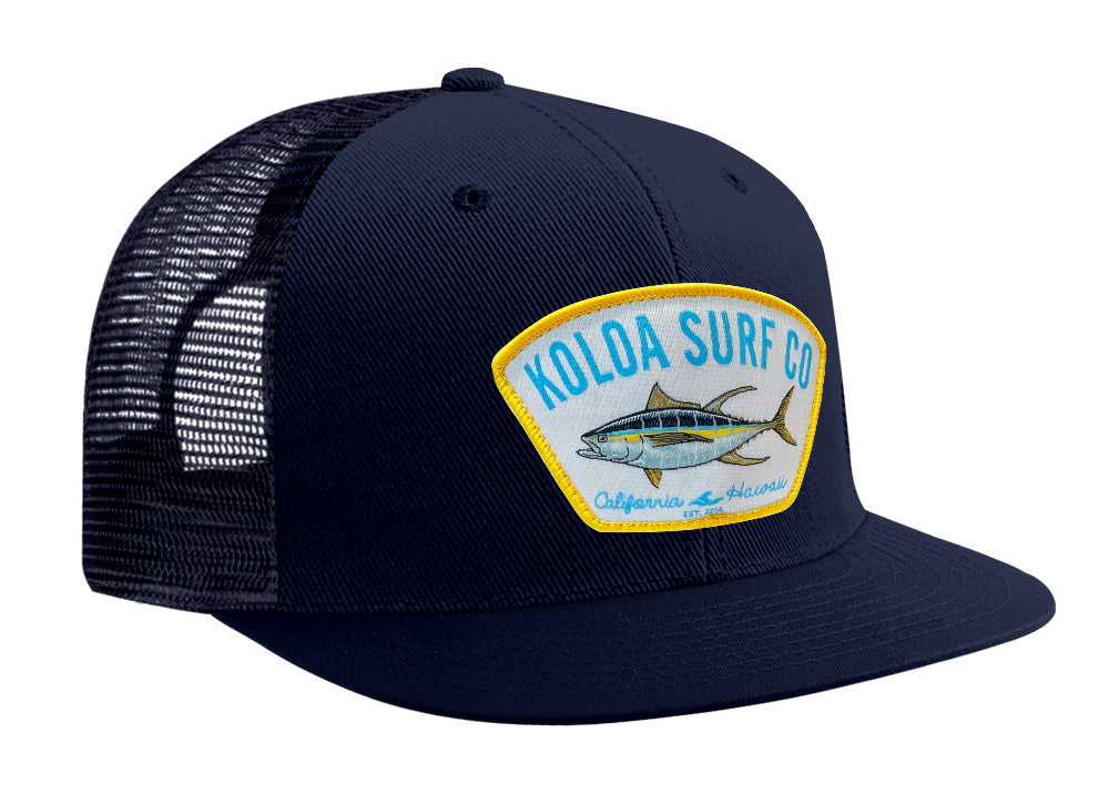 Koloa Yellowfin Tuna Mesh Snapback Hat