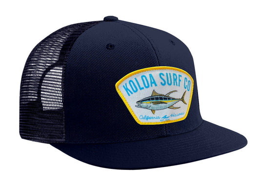 Koloa Yellowfin Tuna Mesh Snapback Hat