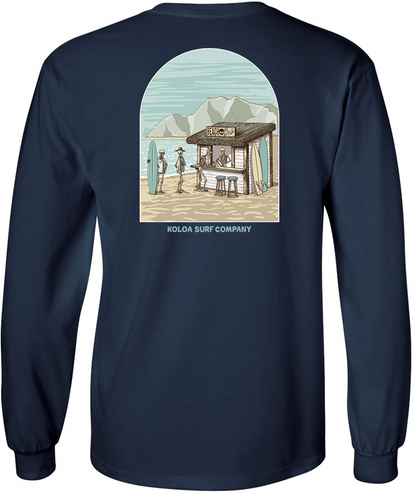 Koloa Skeleton Bar Long Sleeve T-Shirt