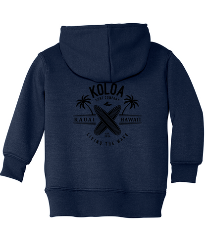 Koloa Kauai Boards Toddler Full-Zip Hoodie