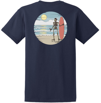 Koloa Shaka Skeleton Heavyweight T-Shirt