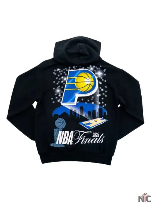 NBA Finals 2025 Indiana Pacers Black Hoodie