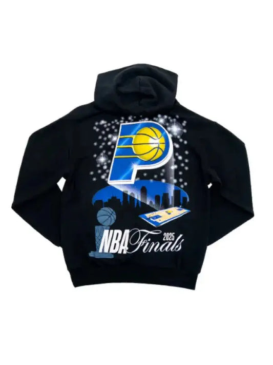 NBA Finals 2025 Indiana Pacers Black Hoodie