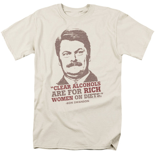 Parks And Rec Rich Women Mens T Shirt Cream Officially Licensed