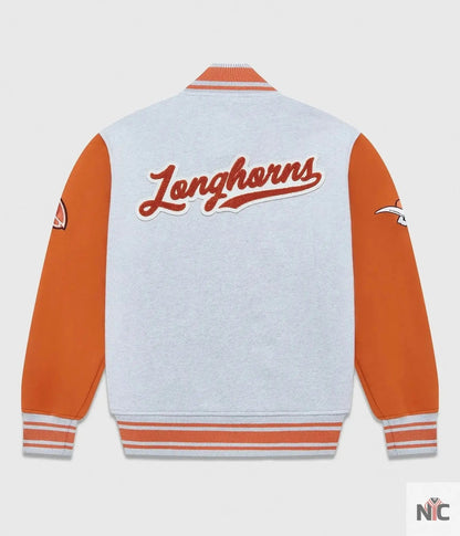 NCAA OVO Texas Longhorns Varsity Jacket