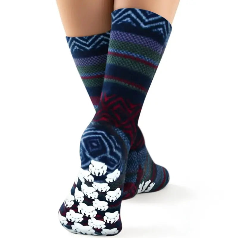 Polar Feet SUPER STRETCHY Fleece Socks - Nordic