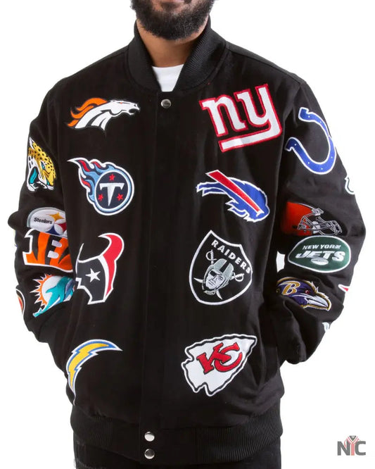 NFL College Patch Jacket