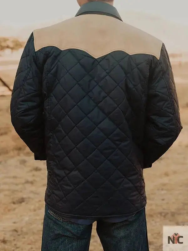NFR Las Vegas 2024 Blue Quilted Jacket