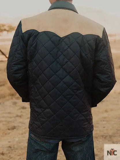 NFR Las Vegas 2024 Blue Quilted Jacket