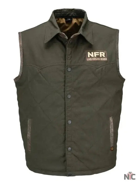 NFR Las Vegas 2024 Green Vest