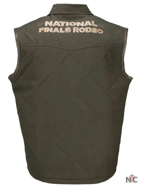 NFR Las Vegas 2024 Green Vest